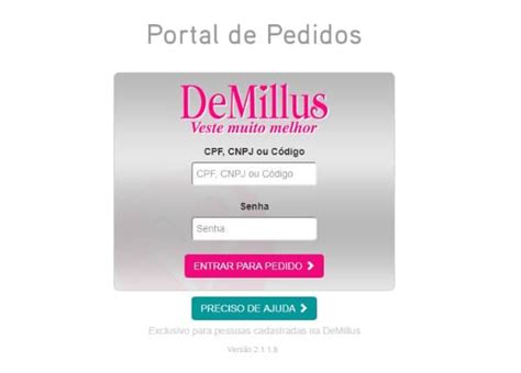 passa pedido da demillus|DeMillus Pedidos Online 